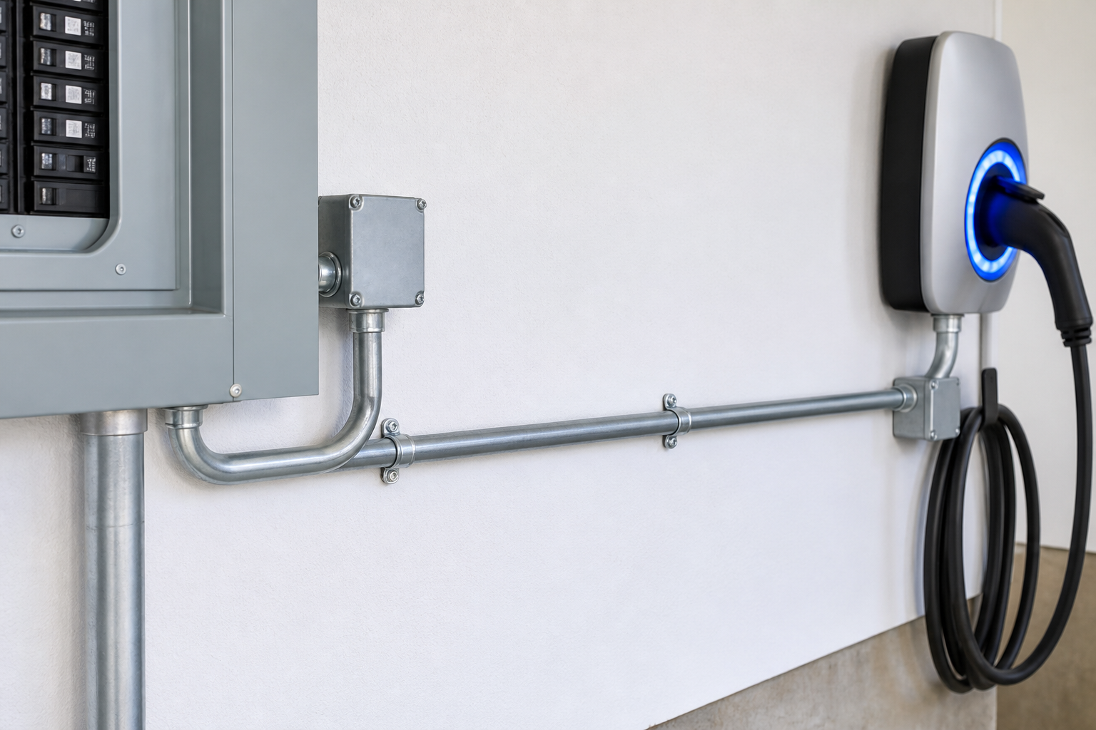 Encino Tesla Wall Connector Installation gallery image 1